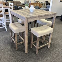 Square Counter Height Dining 