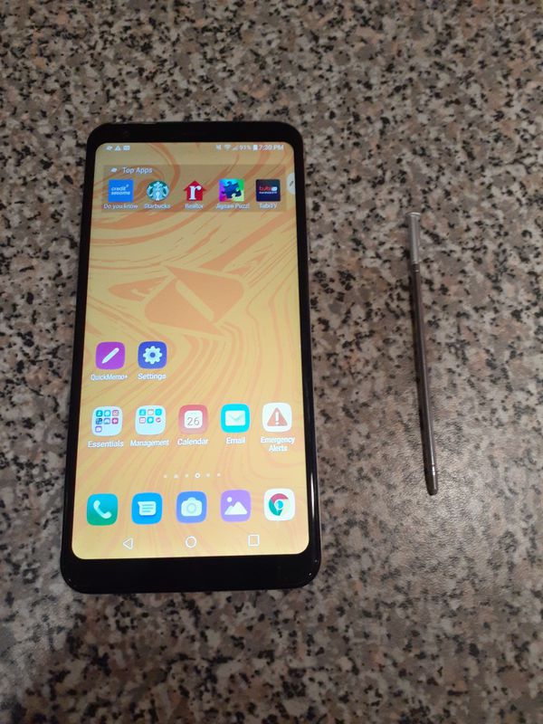Download Lg stylo 5 with its stylus pen very affordable for Sale in El Paso, TX - OfferUp
