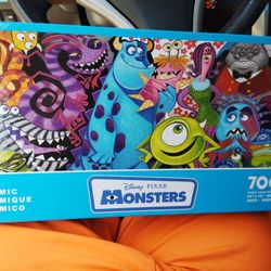 Monsters Panoramic Puzzle