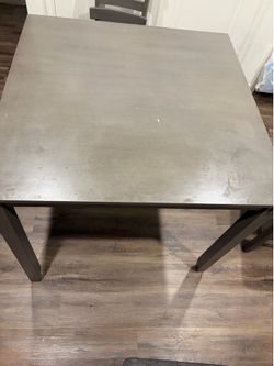 Grey table