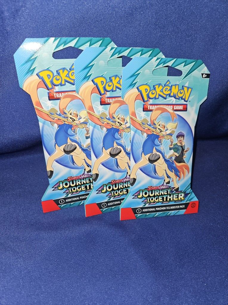 Pokemon Journey Together Sleeved Booster Pk