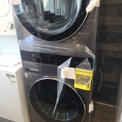 Lg Stackable  Washer And Dryer 30w 76h. We Are Located Att 1749 E Main St Bridgeport Ct 