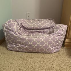 Kids Purple Bean Bag Chair
