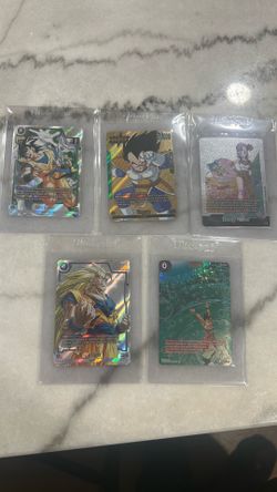 Dragon ball z cards