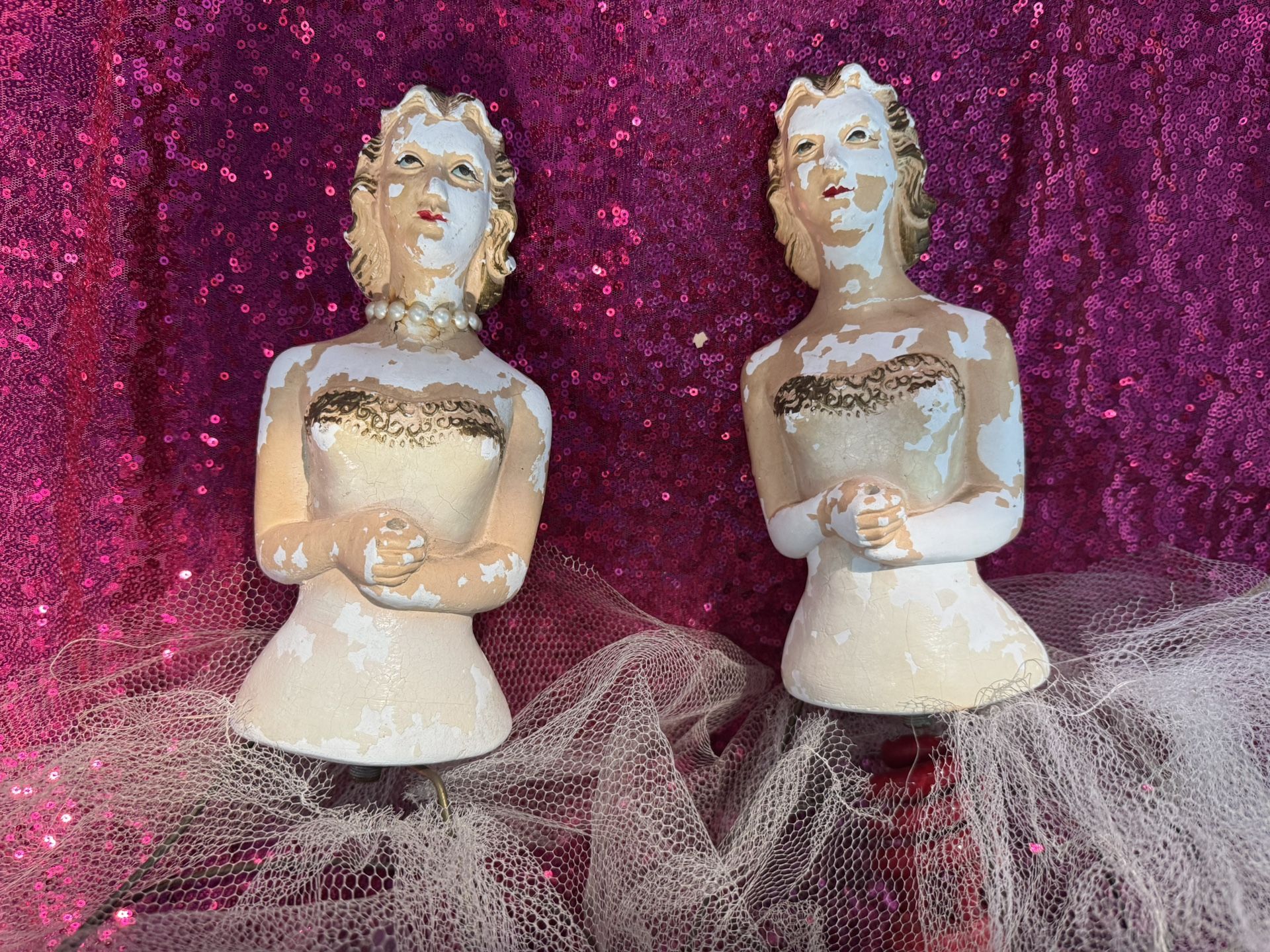 Decorative Unique Vintage Lamps Set