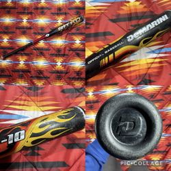 Demarini BPF 1.15 Nitro -10 Youth Baseball Flame Bat 29" 20 oz Little League