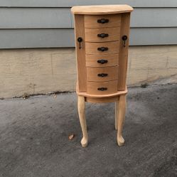 Vanity Jewelry Drawer With Mirror