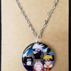 Naruto Necklace Or Keychain - Anime Ninja Warrior