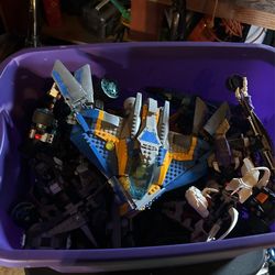 Box Full Of Random Legos