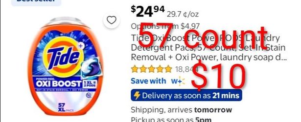 Tide pods