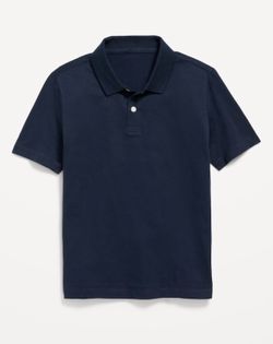 6-Boys School Short Sleeve Polo Shirt