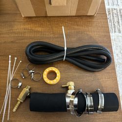 Fuel Installation Kit – 17PCS Auxiliary Fuel Tank Install Kit (3/8” Fittings) Kit de Instalación de Combustible – 17 Piezas para Tanque Auxiliar (Cone