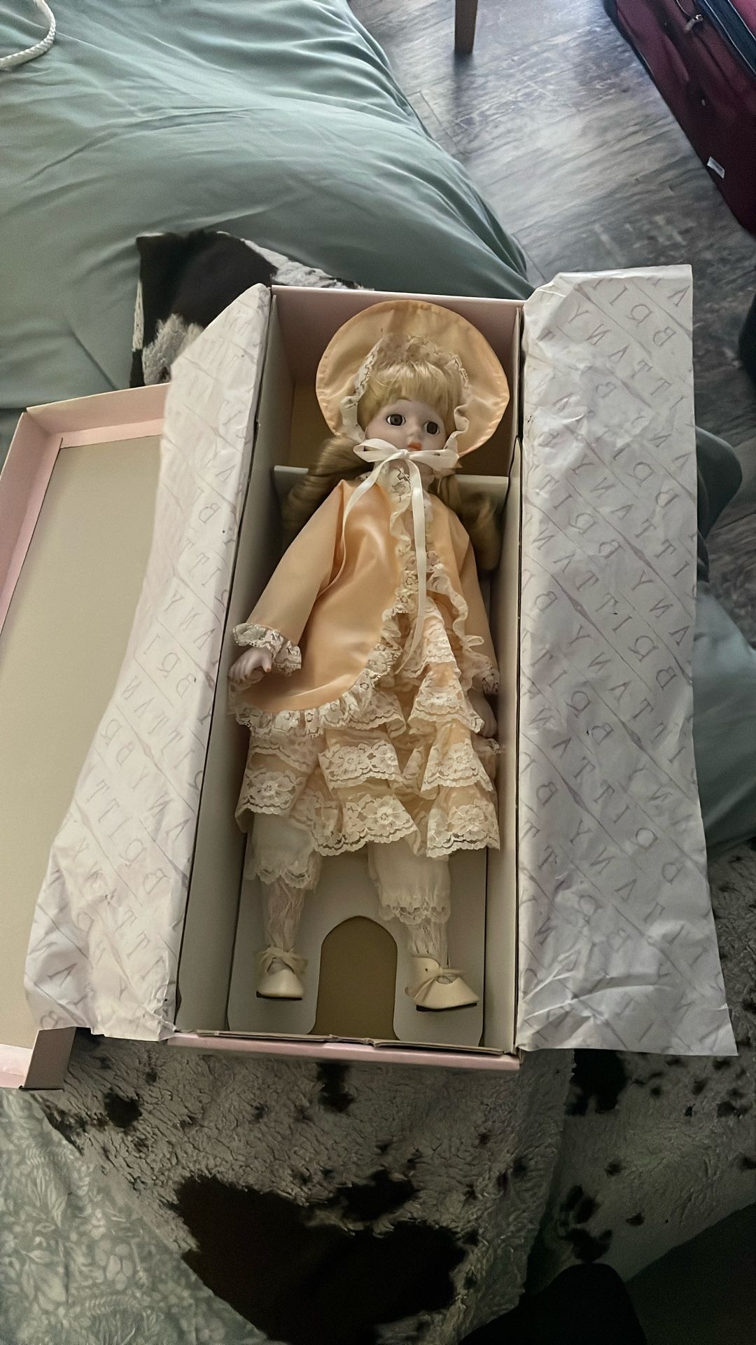Brittany Elaine Porcelain Doll w/ Box