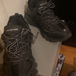 Black Balenciaga Tracks