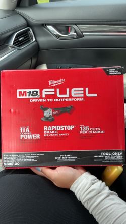 NEW Milwaukee M18 FUEL 4-1/2” / 5” Angle Grinder (2880-20) – Tool Only – Sealed