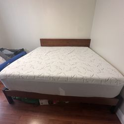 Cama Y Colchón Queen