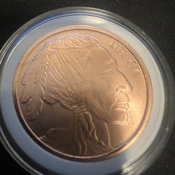 1oz Copper Buffalo Round
