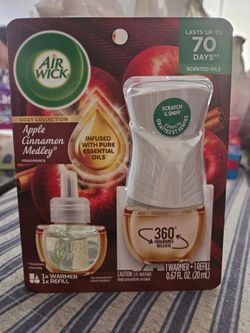 Air Wick Apple Cinnamon Medley Plug-In Starter Kit