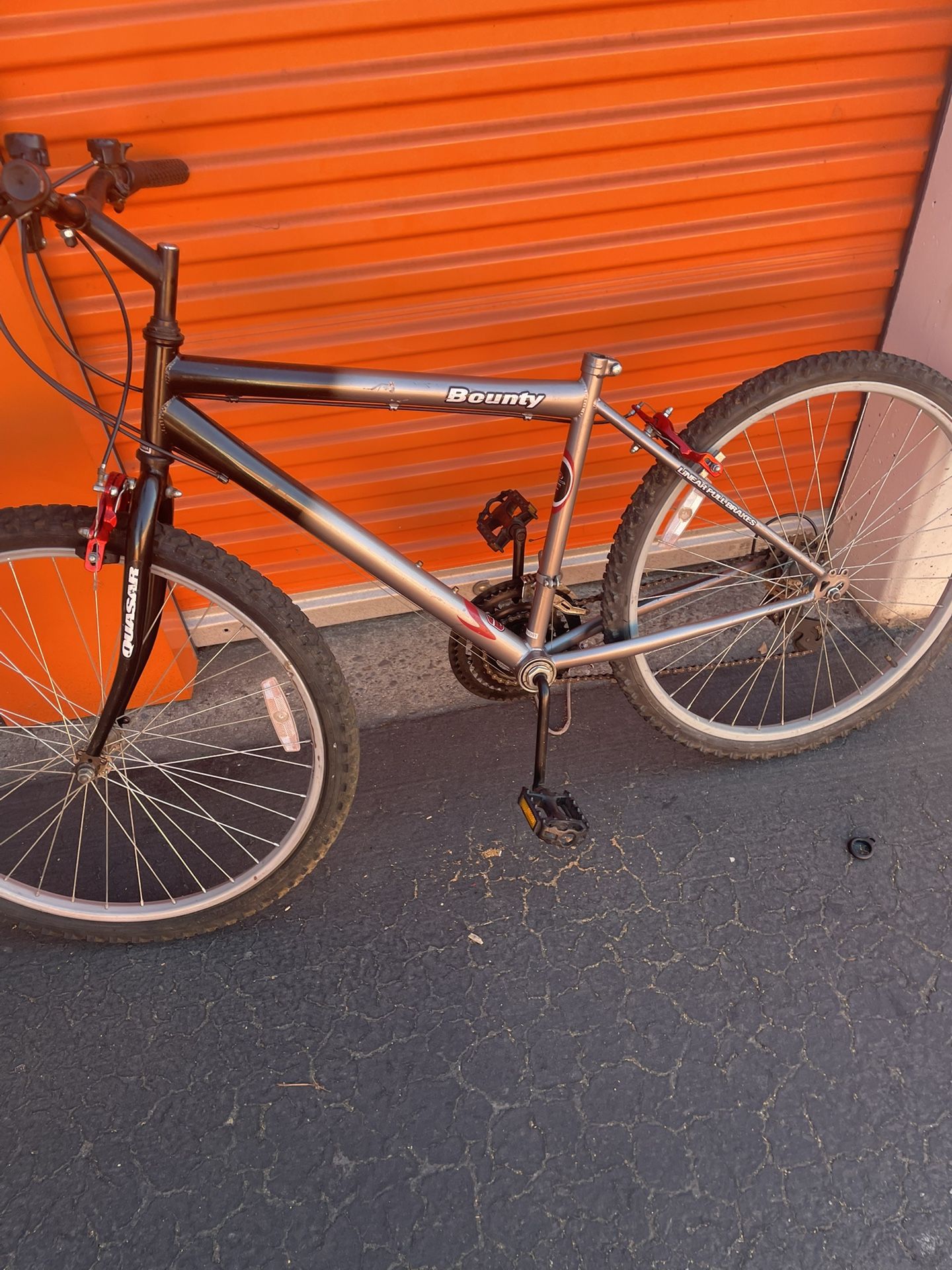Boys Bike Is Medium Size