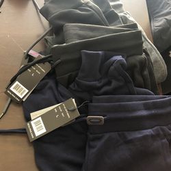 Unisex Joggers - S/M - 2 pair Black And Navy