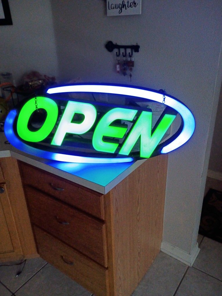 Fluorescent Sign