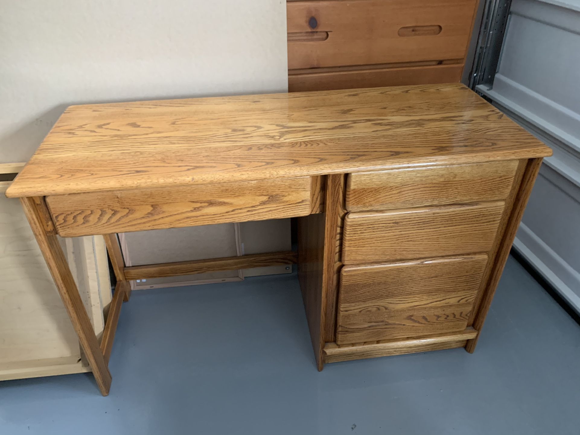 Solid Oak Desk