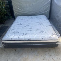 new orthopedic Pillow top mattresses Colchones nuevos ortopédicos pillow top Queen size $150 - $210 With Box Spring Full size $140 - $200 With B