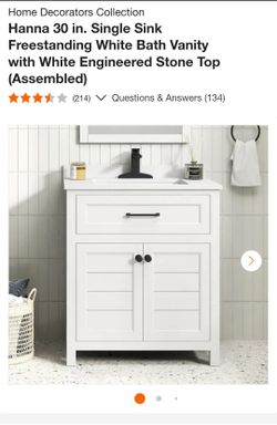 30 In Bathroom Vanity Combo