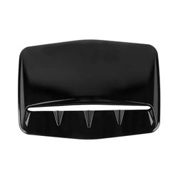 Brand New Universal Hood Scoop Vent Bonnet Cover Trim Car Air Flow Decorative Glossy Black