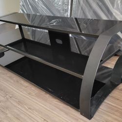 Tv Stands With Glass Shelves