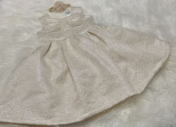 Carter's Baby Dress w/ Headband *12 Months 