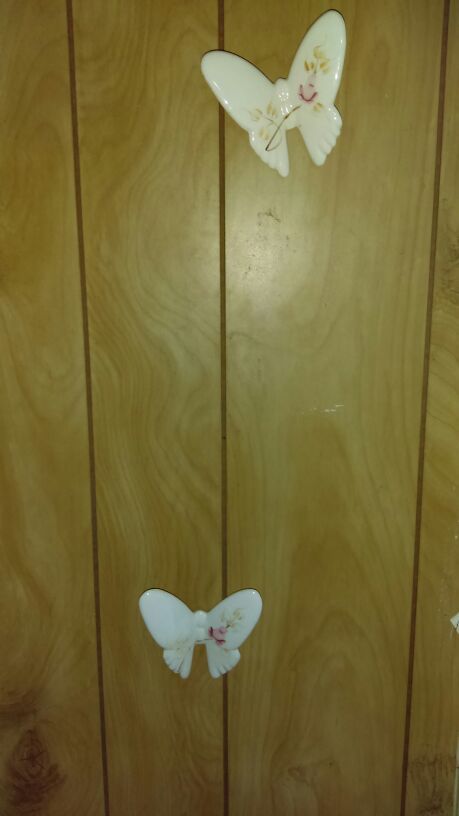 Porcelain butterflies