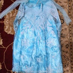 Frozen Elsa Halloween Costume 