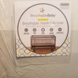 Breathable Mesh Crib Liner