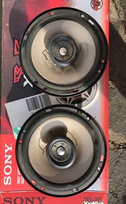 Pioneer TS-A1646 car audio speakers x2 6 1/2"