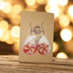 Peppermint Candy Earrings 