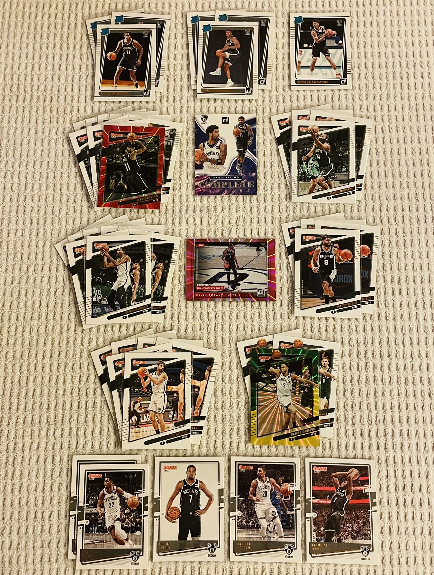 Brooklyn Nets 285 Card Basketball Lot! Rookies, Prizms, Parallels, Short Prints, Variations & More!
