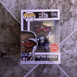 Funko POP Marvel The Falcon & The Winter Soldier Captain America Vinyl #819