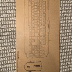 MSI RGB Gaming Keyboard And Mouse