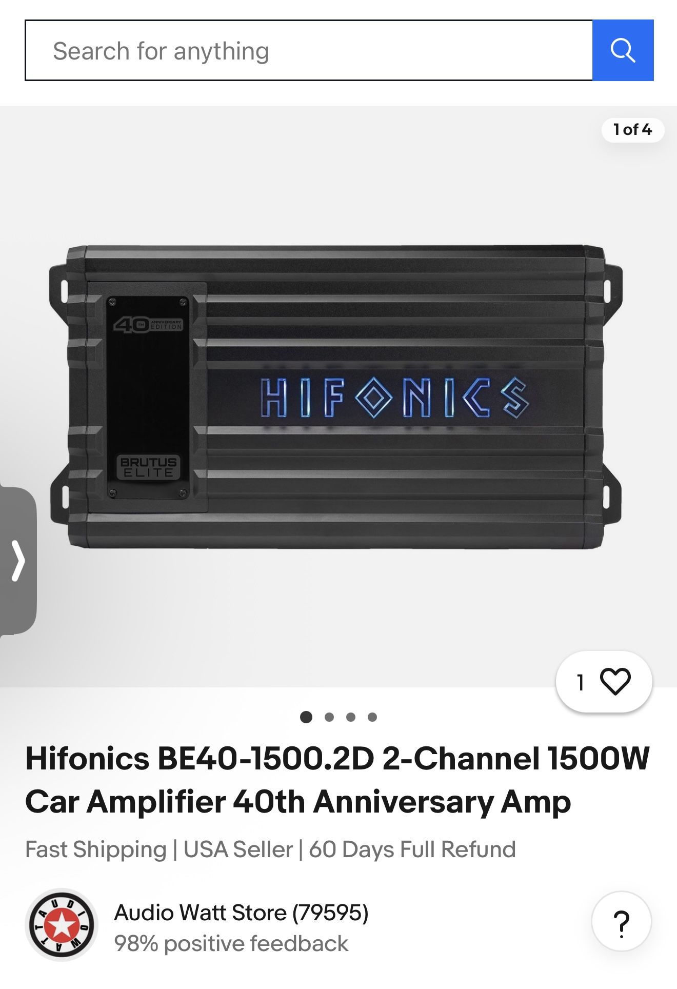 hifonics amp