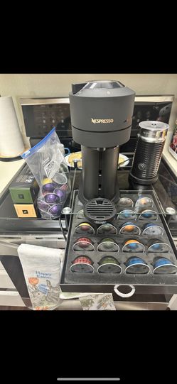 Nespresso Vertuo With Frother And Drawer 60+ Pods