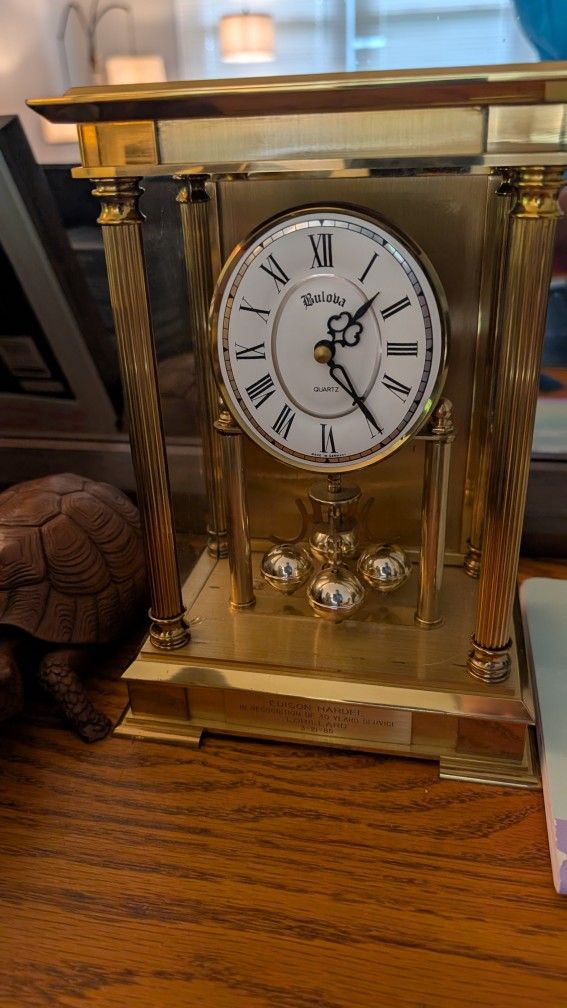 Bulova Desk Clock