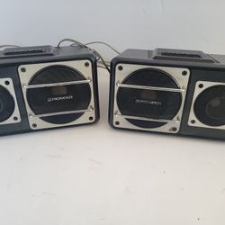 Vintage Pioneer TS-X6 Speakers 