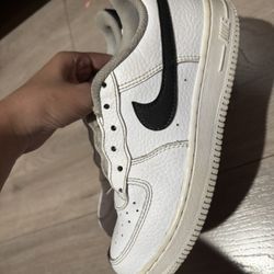 Black/white Air Forces Size 2y