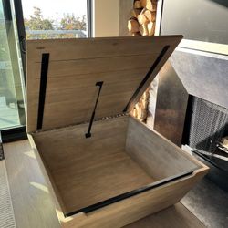 Oak Storage Coffee Table