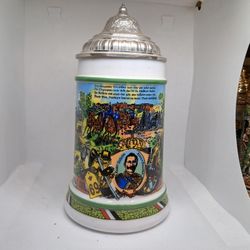 Vintage German Army Imperial Beer Stein Krug