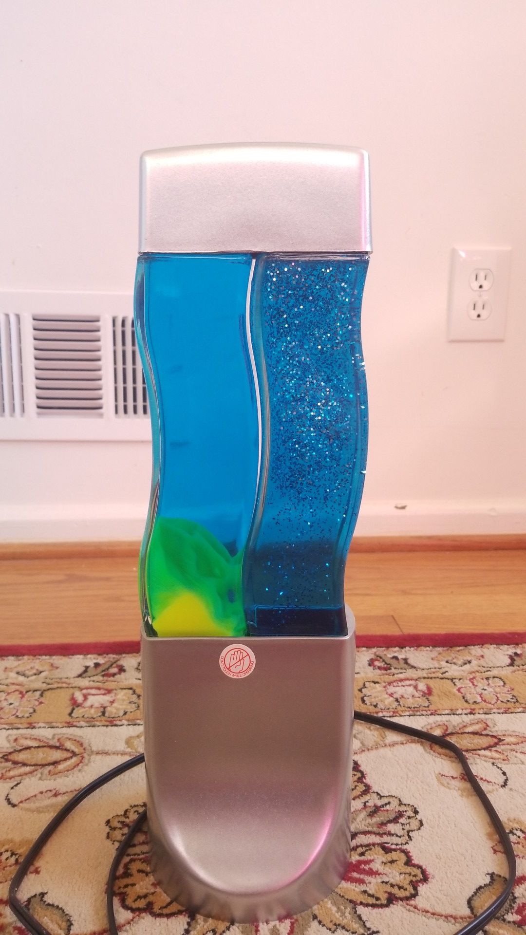 Blue And Green Lava Lamp