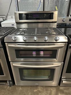 🔥 Maytag 6.7 Cu. Ft. Double Oven Gas Range – NEW / NUEVA 🔥