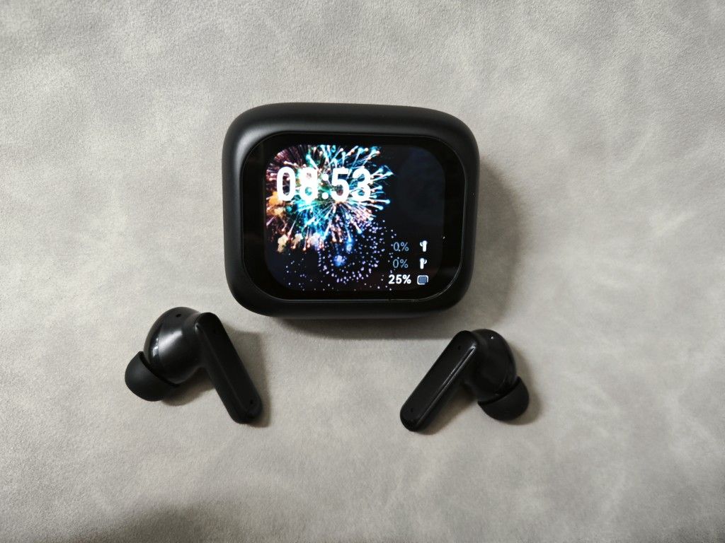 ANC Active Noise Cancellation Wireless
Earphone Touch Screen Bluetooth 5.3 TWS Earbuds
Stereo Space Audio HIFI Headphone