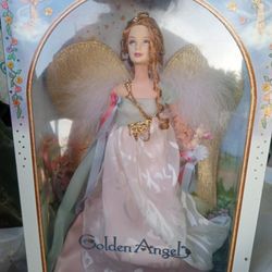 GOLDEN ANGEL PINK LABEL BARBIE DOLL 2006